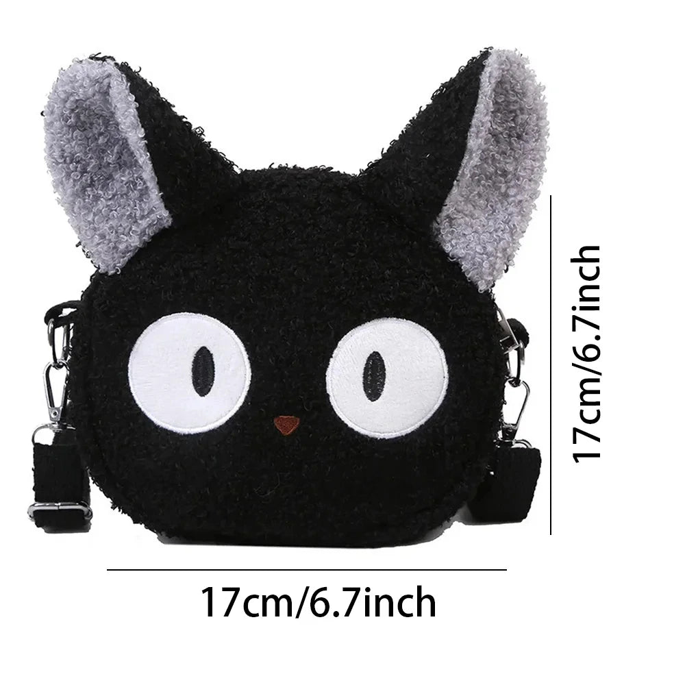 Mini sac bandoulière en peluche pour femme – vue 5