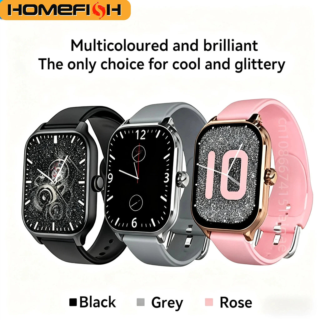 Montre connectée H9 avec appels et cardio – vue 2