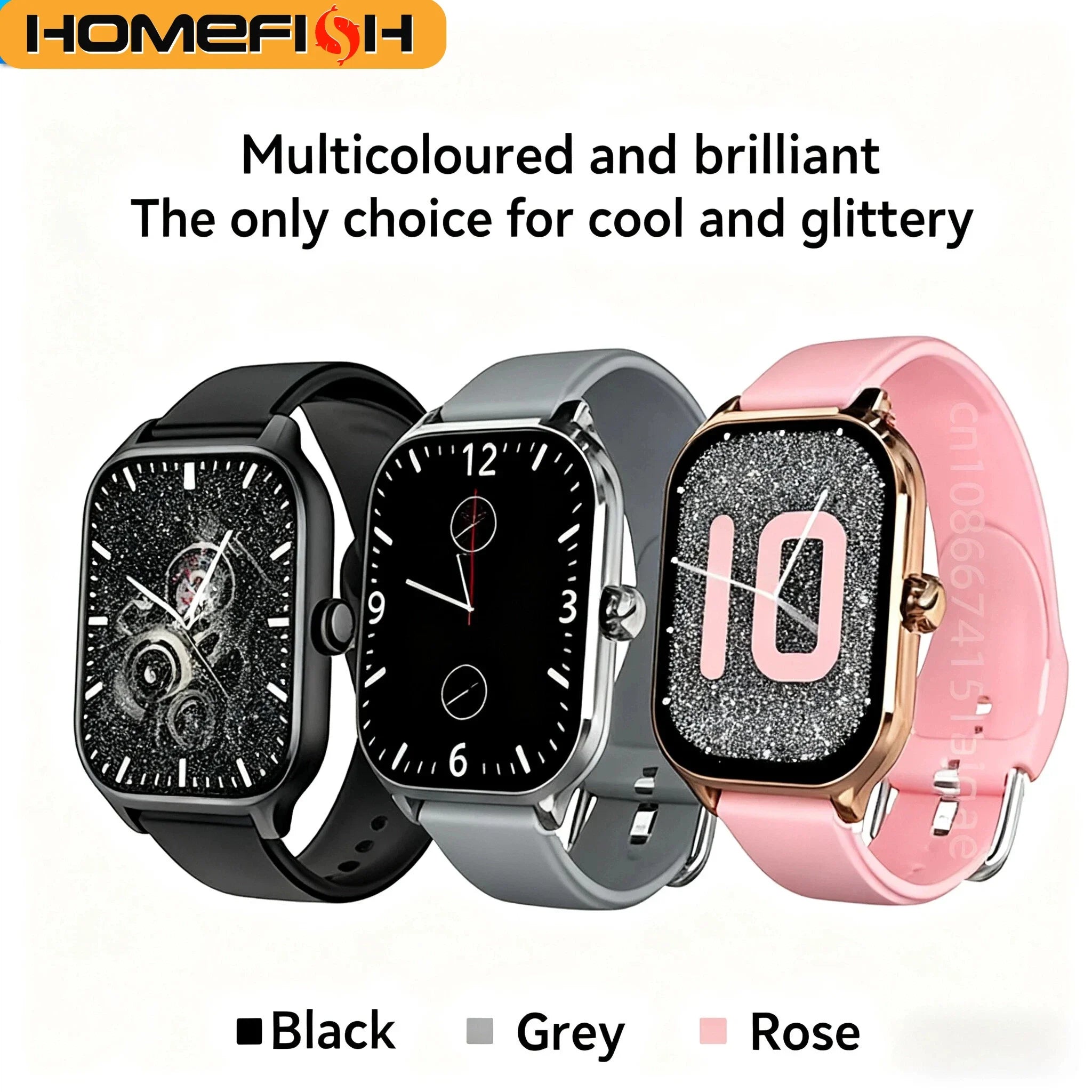 Montre connectée H9 avec appels et cardio – vue 2