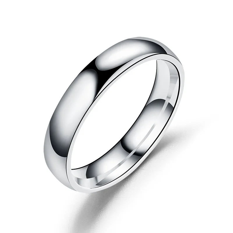 VELUROArt Bague 6mm Femme Titane Antiallergique