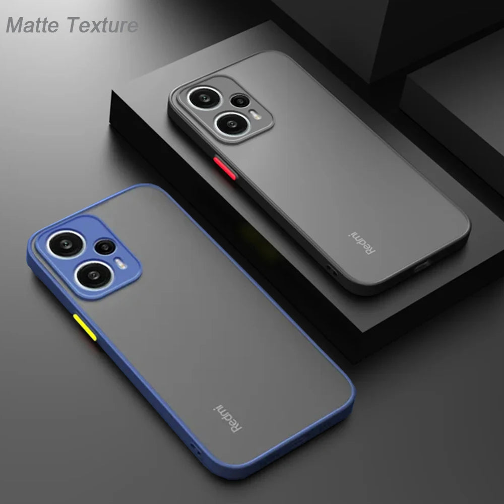 Coque antichoc mate pour Xiaomi Redmi Note