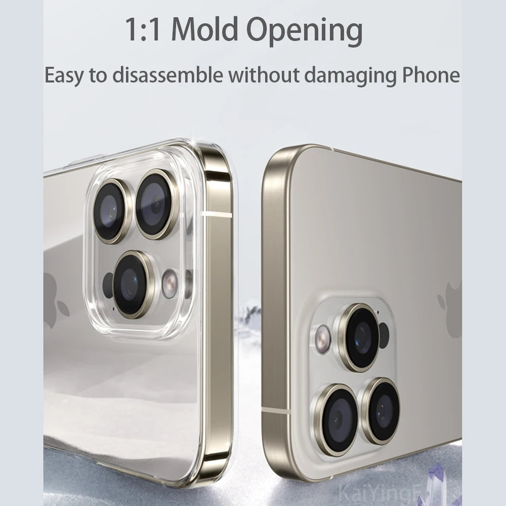 Coque transparente antichoc pour iPhone – vue 5