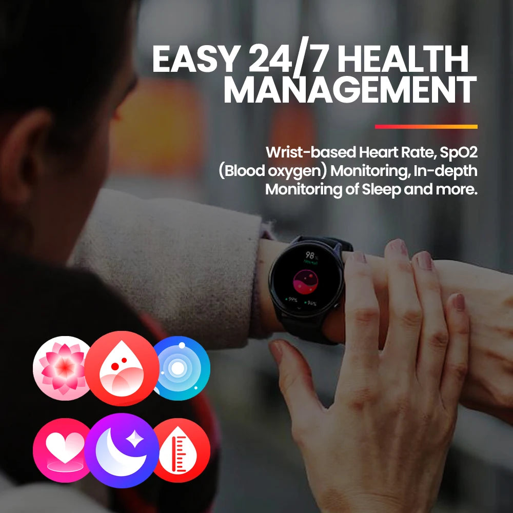 Montre connectée Zeblaze Btalk 3 avec appels – vue 5