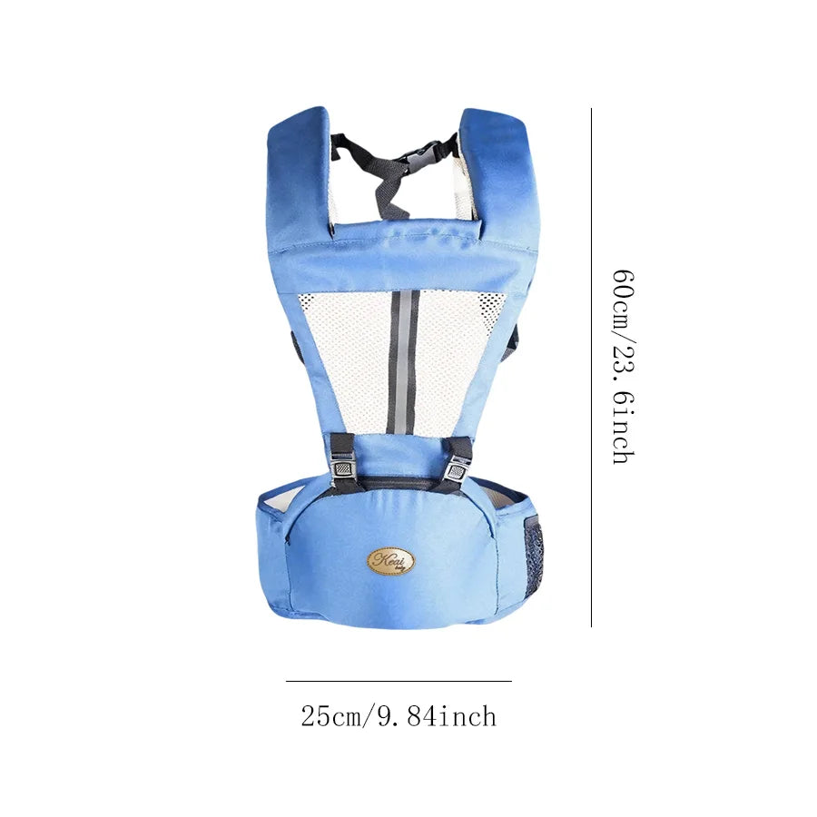 Porte-bébé ergonomique 0-48 mois avec siège de hanche – vue 8