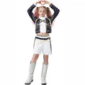 Girl clothing Sets Children Cartoon Cosplay Suits Kids K-Pop Stage Performance 2Pcs Girls Movie Role-playing Costume Outfits