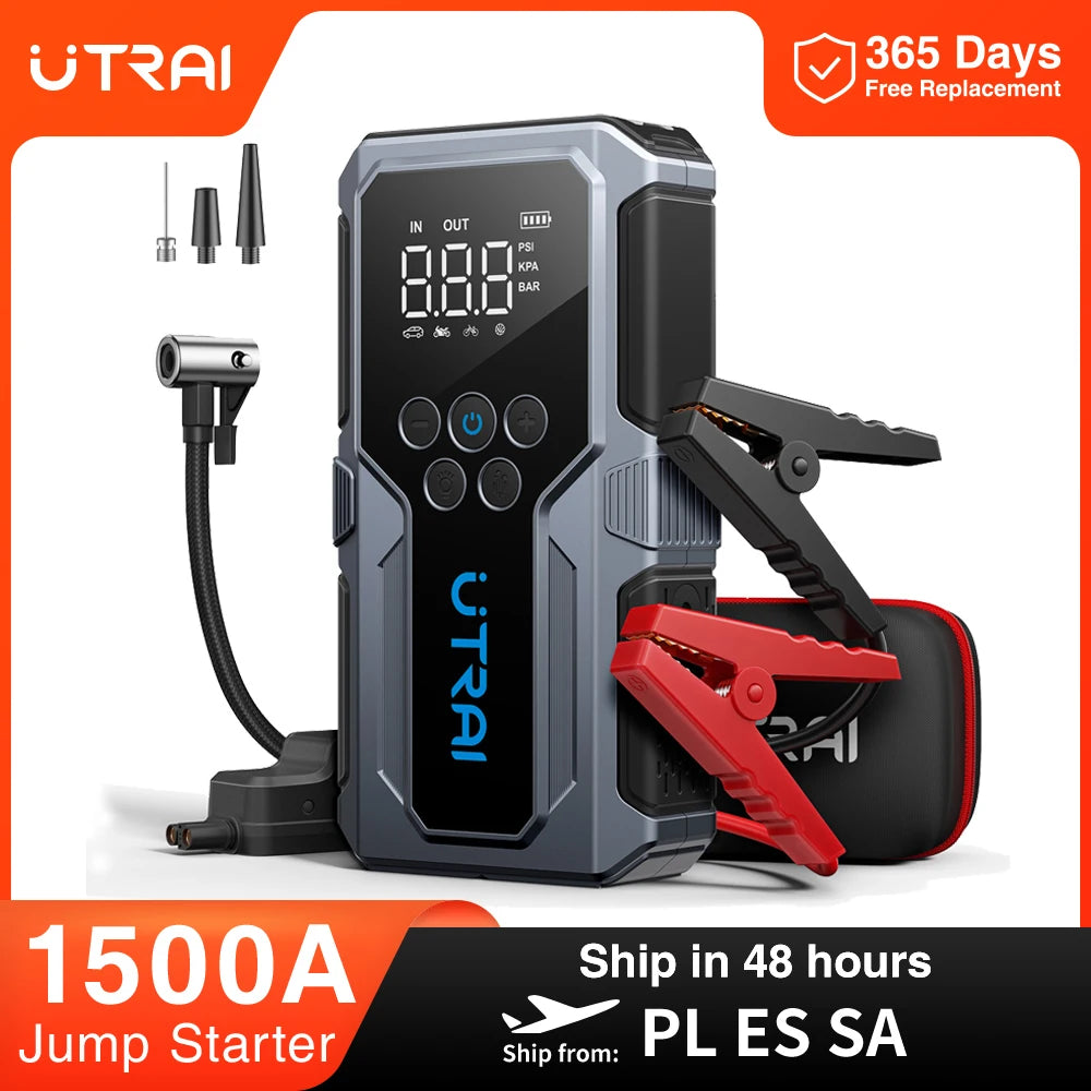 Démarreur UTRAI 1500A + Gonfleur 150PSI