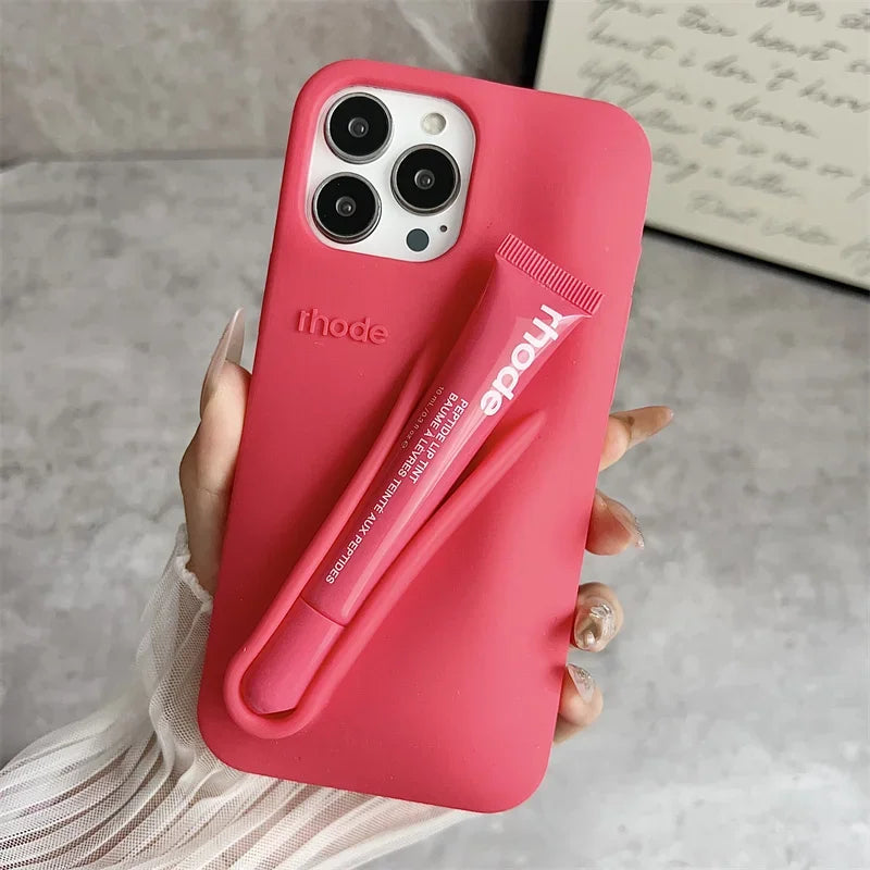Coque iPhone avec gloss à lèvres intégré – vue 10