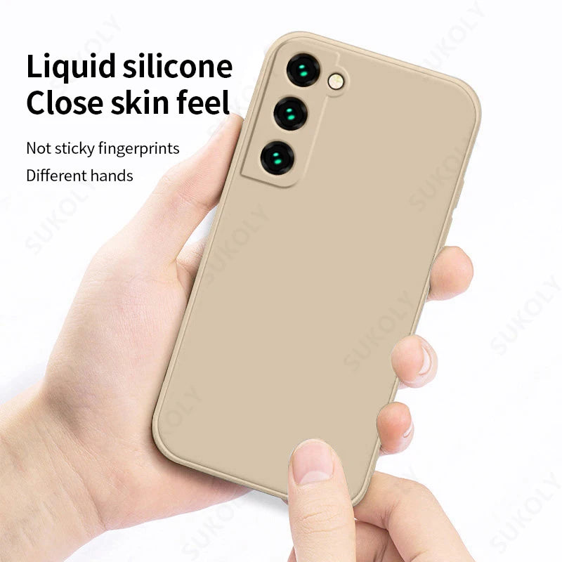 Coque en silicone liquide pour Samsung Galaxy S – vue 2
