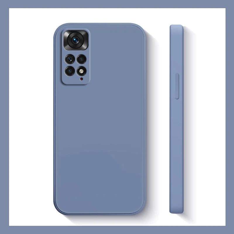 Coque en silicone liquide pour Xiaomi Redmi Note – vue 5