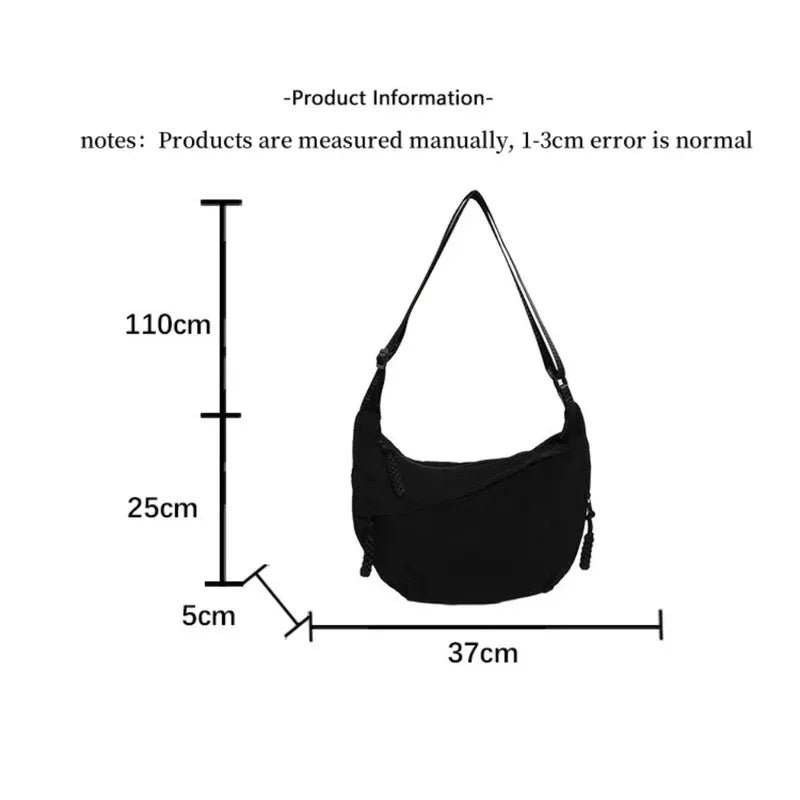Sac porté épaule en toile minimaliste pour femme – vue 2