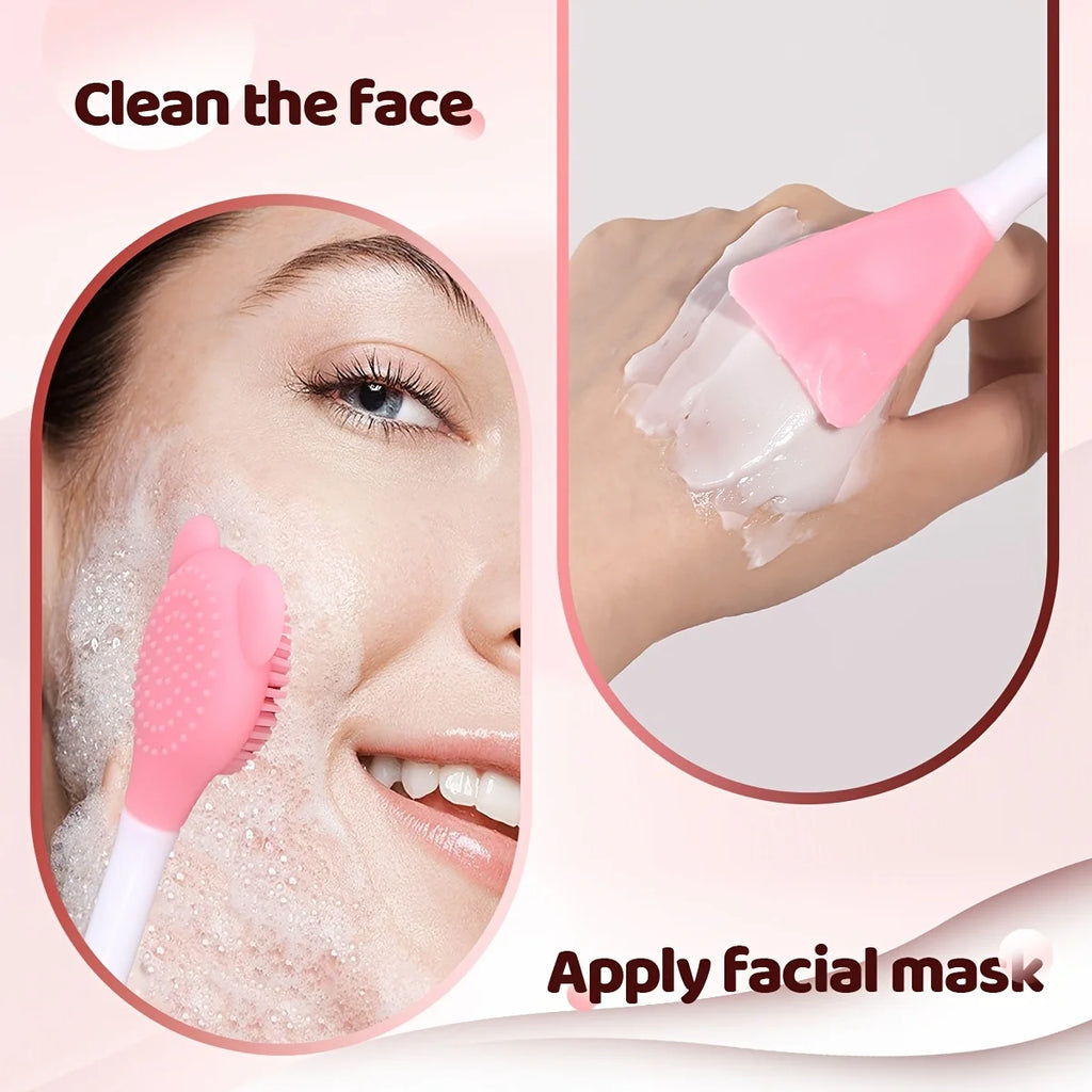Set Rouleau de Jade & Planche Gua Sha Quartz Rose
