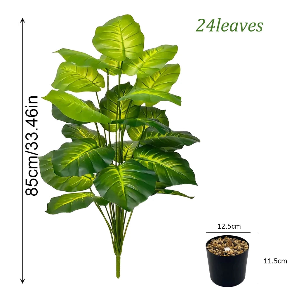 Palmier areca artificiel 24 feuilles en pot – vue 10