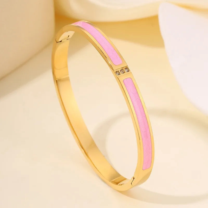 Set Bracelets Zirconia Empilables