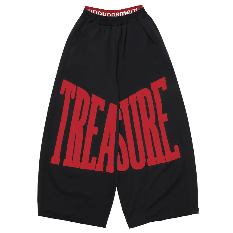 Hip Hop Boys Cool Letters T-shirt Street Dance Loose Pants Girls K-pop Costumes Children Streetwear Kids Jazz Stage Clothes Sets