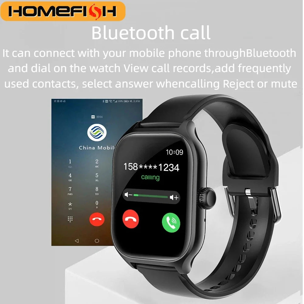 Montre connectée H9 avec appels et cardio