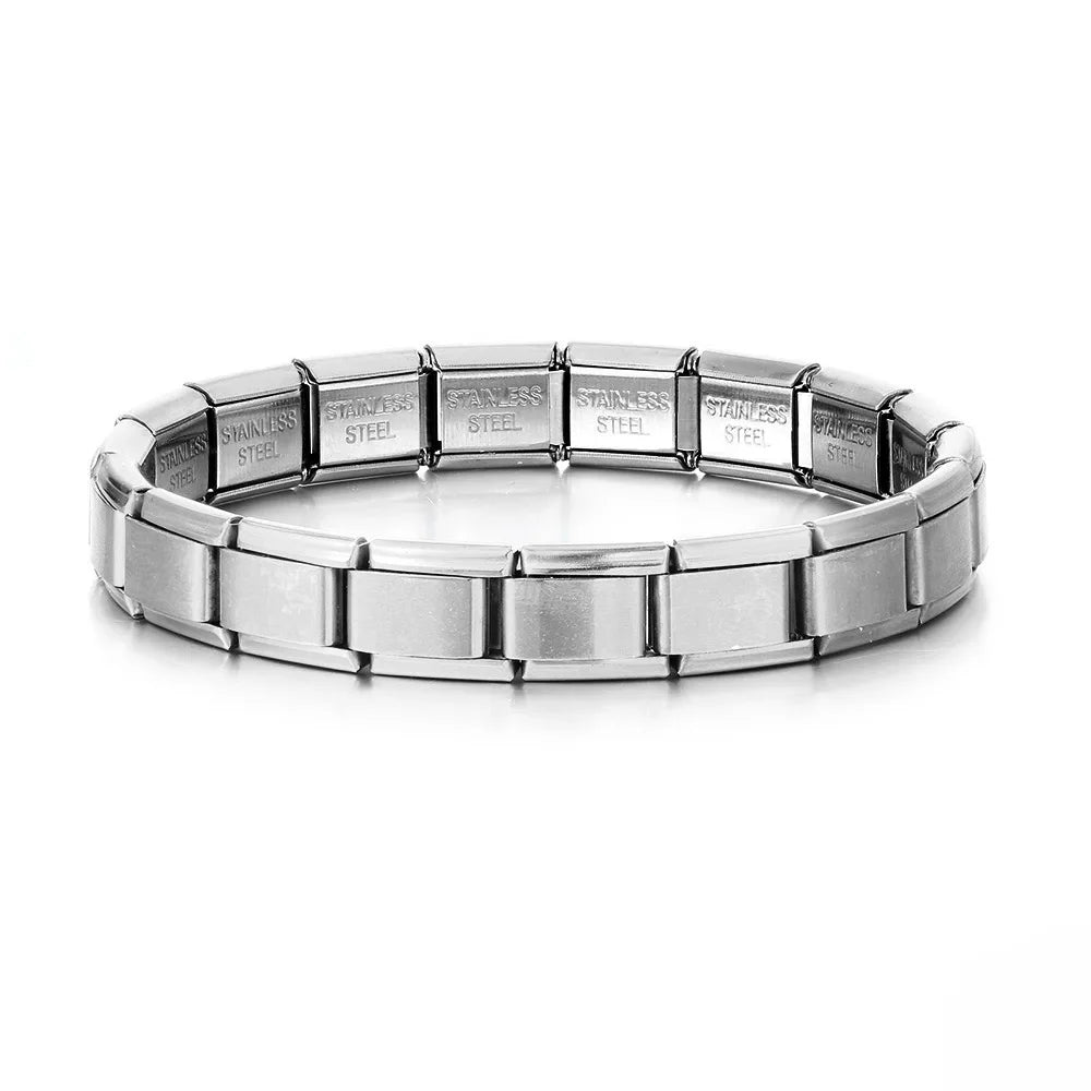 VELUROArt Bracelet Femme Acier Inoxydable Extensible