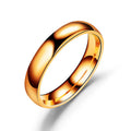 2mm Thin Stainless Steel Rings Rose Gold Fashion Simple Titanium Steel Rings for Women Girl Gifts