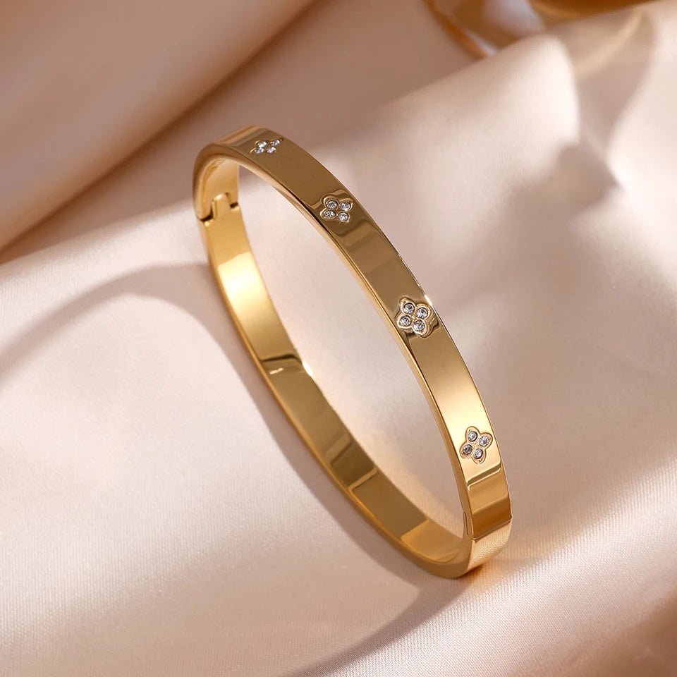 Set Bracelets Zirconia Empilables
