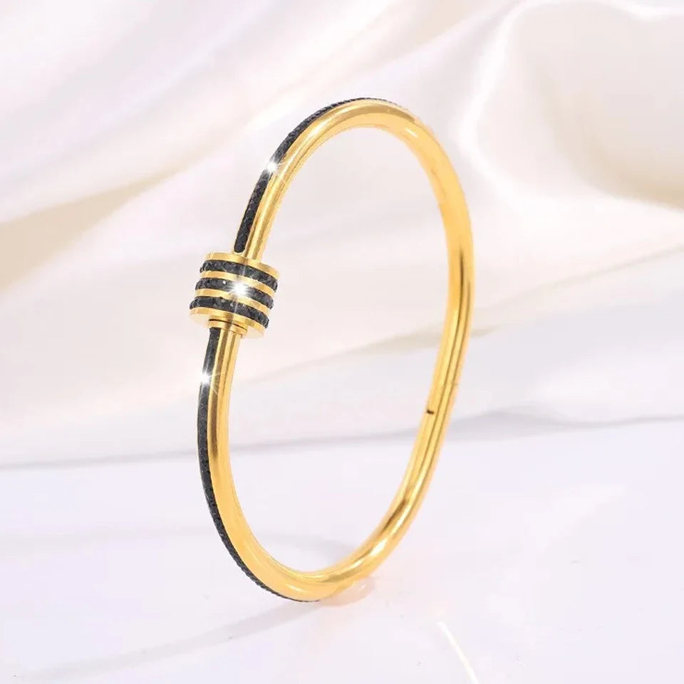 Set Bracelets Zirconia Empilables