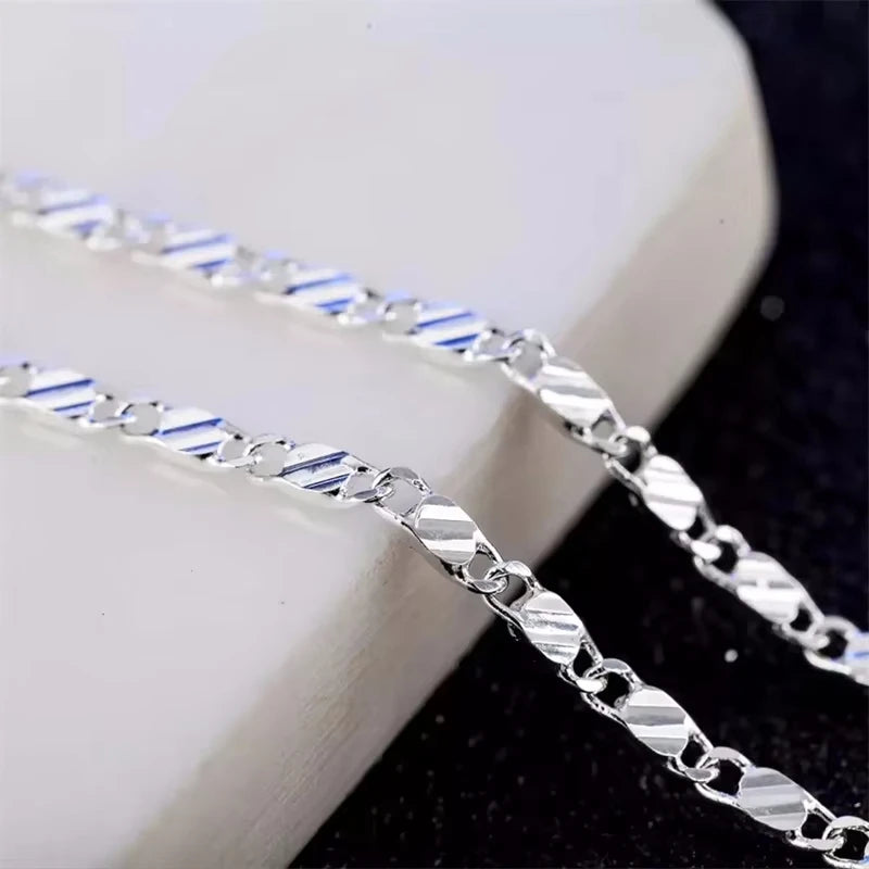 VELUROArt Collier Chaîne Femme Plaqué Or 18K Fin Ajustable
