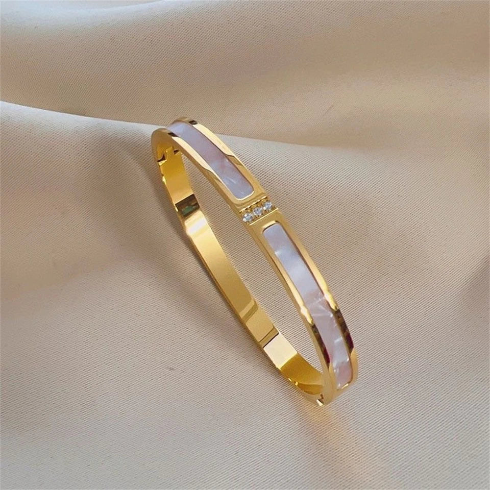 Set Bracelets Zirconia Empilables