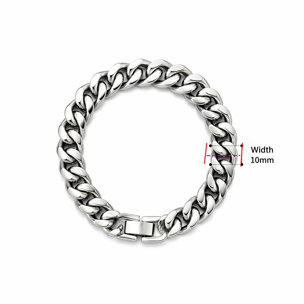 VELUROArt Bracelet Magnétique Tressé Unisexe Acier Inoxydable