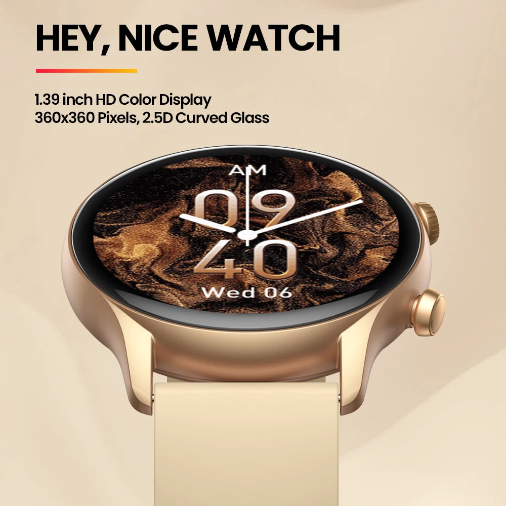Montre connectée Zeblaze Btalk 3 avec appels – vue 3