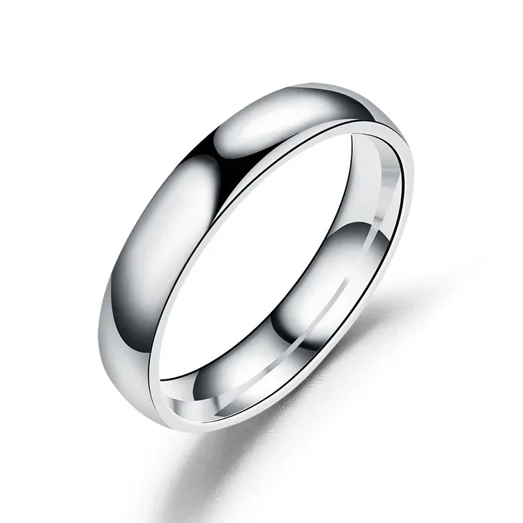VELUROArt Bague Fine Femme Titane Antiallergique