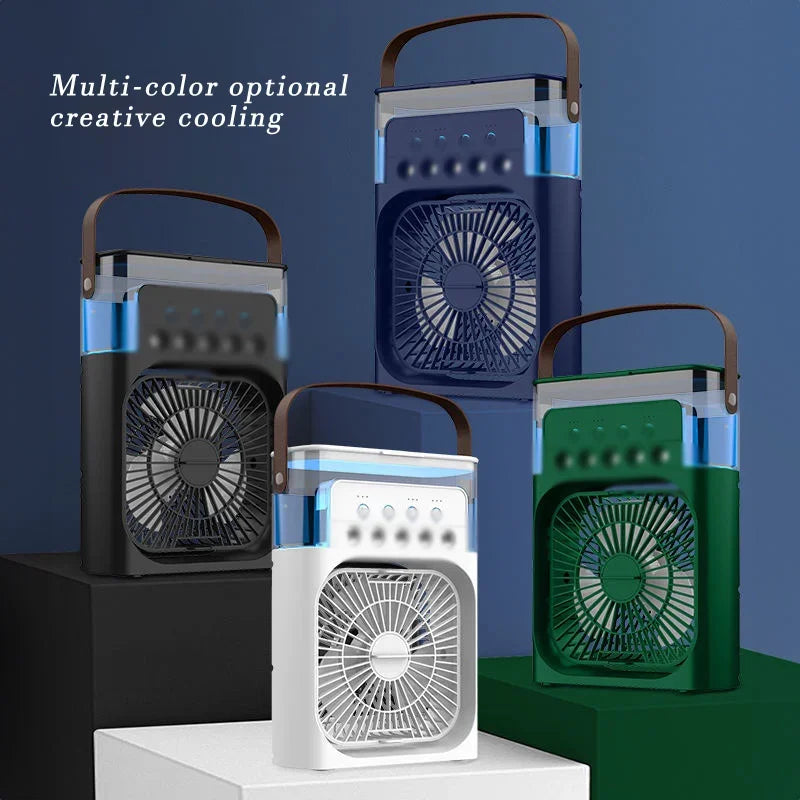Mini ventilateur rafraîchisseur USB avec brumisateur – vue 6