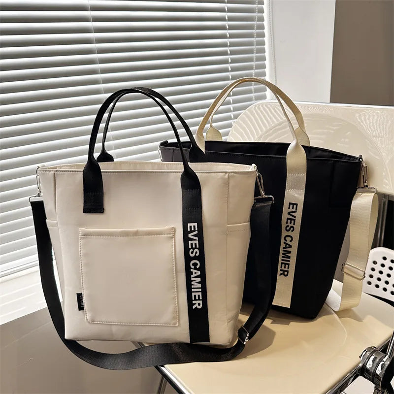 Sac cabas en nylon imperméable grande capacité