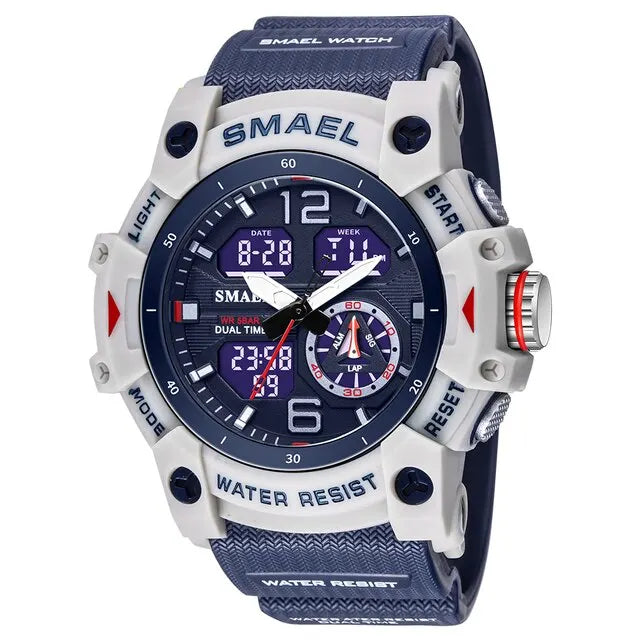 Montre Digitale Militaire SMAEL Homme 8007
