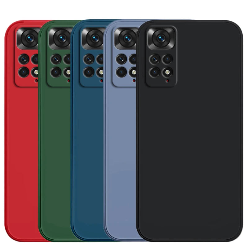 Coque en silicone liquide pour Xiaomi Redmi Note