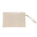 Pochette en paille tressée pour femme – vue 8
