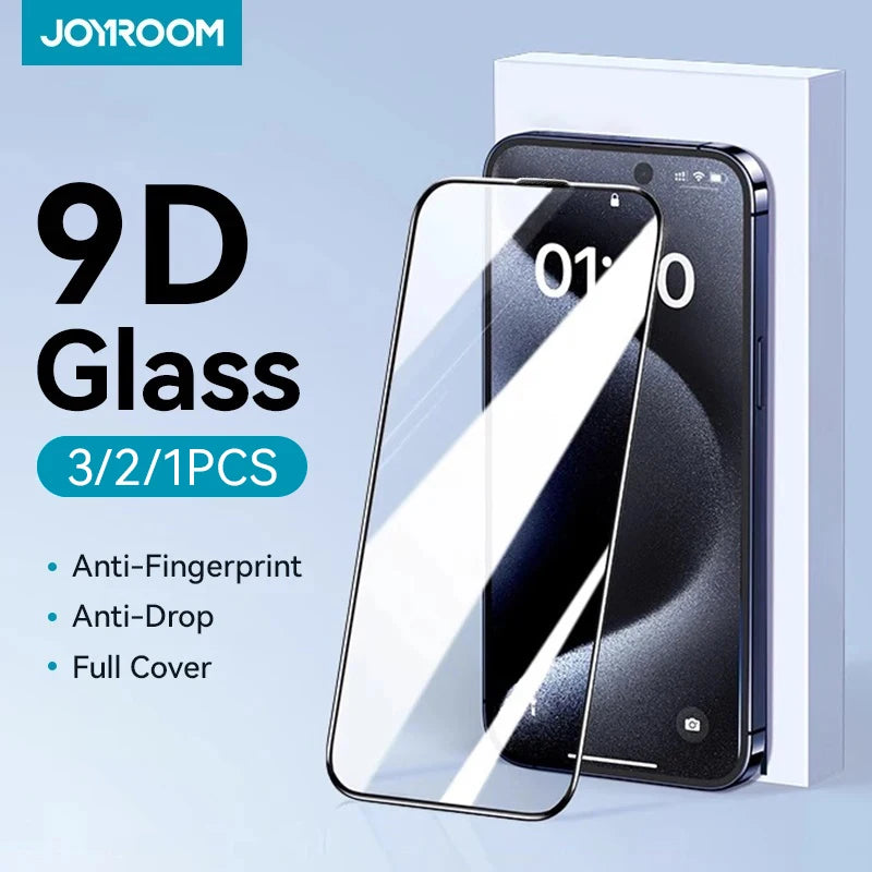 Verre trempé HD Joyroom pour iPhone en lot