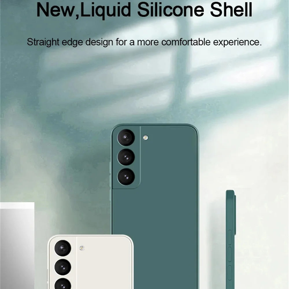 Coque en silicone liquide pour Samsung Galaxy – vue 2