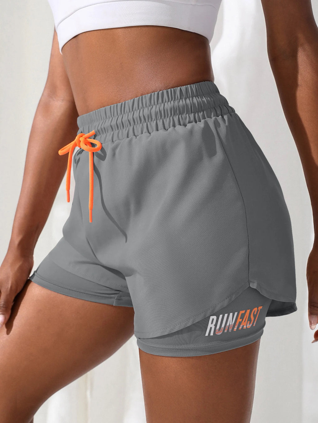 Short de Yoga Taille Haute Femme