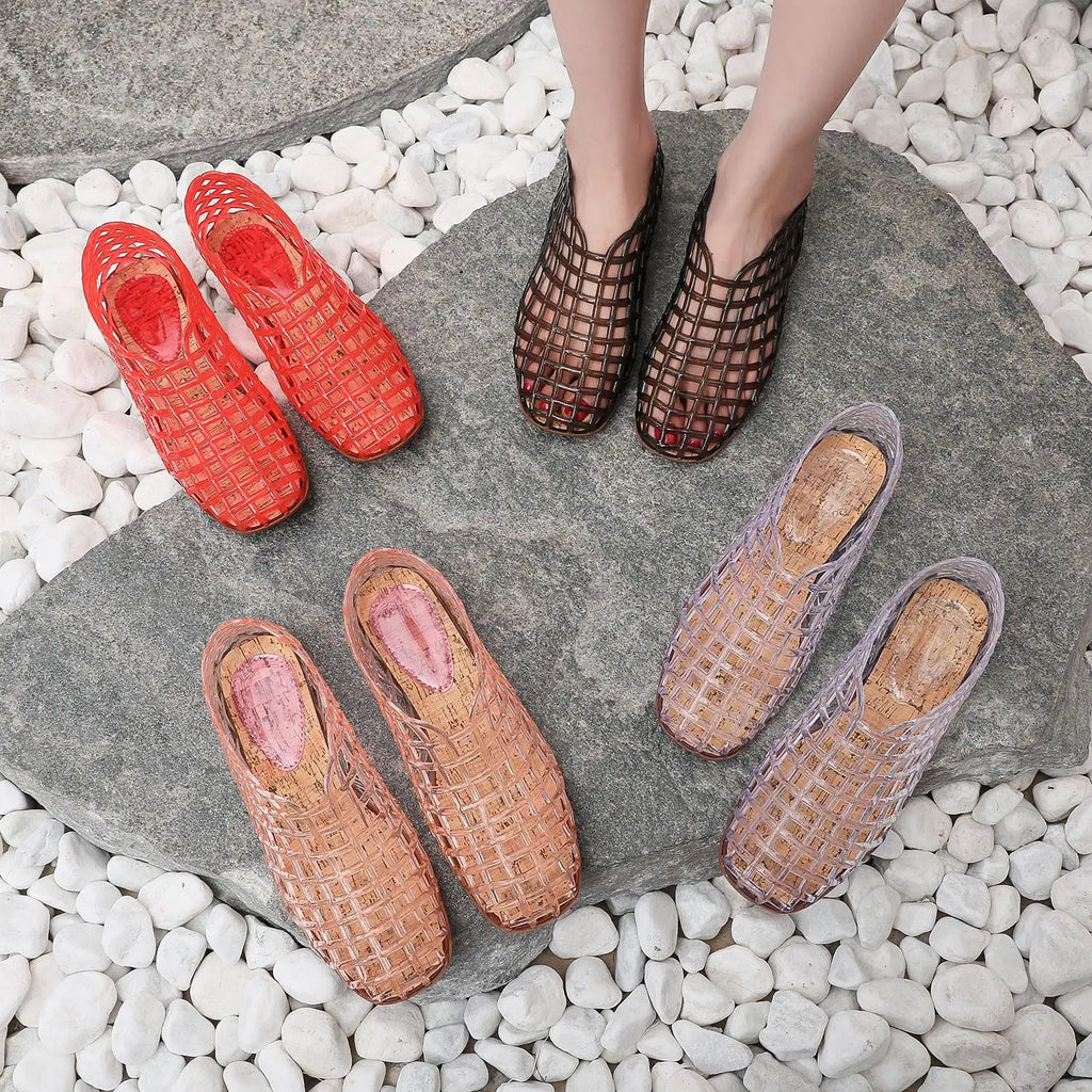 Sandales jelly ajourées pour femme – vue 6