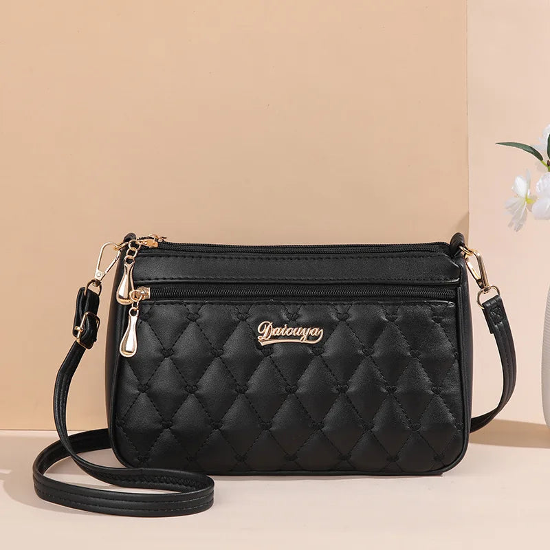 VELUROArt Sac Bandoulière Femme Cuir Brodé Artisanal