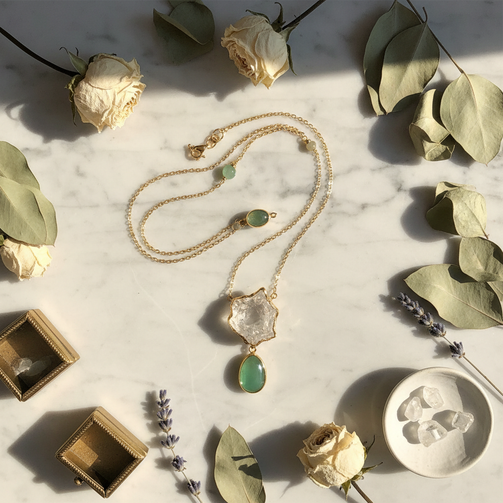 Collier Quartz Aventurine