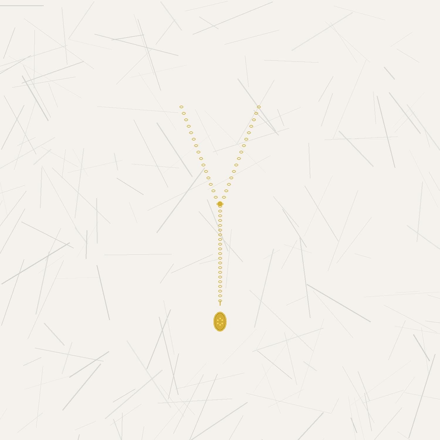 Collier Lariat Y Doré | Plaqué Or 14K Acier Inoxydable | Collier Superposable Minimaliste | Waterproof | Cadeau